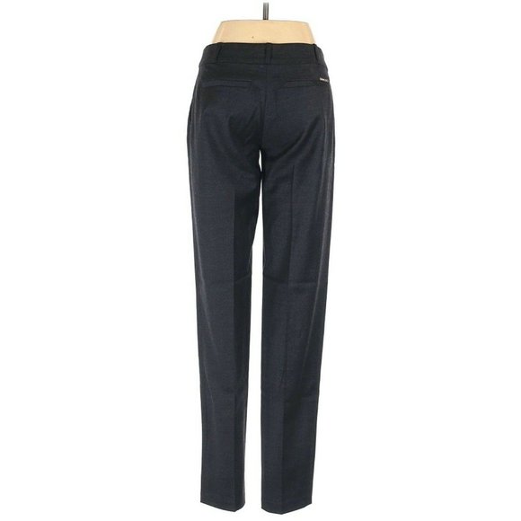 MICHAEL Michael Kors Pants Gray Wool Blend Slim Skinny Trousers - Picture 3 of 9